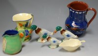 Lot 231 - Mixed ceramics to include; Doulton stoneware...