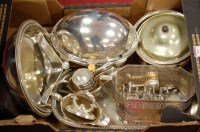 Lot 311 - *Assorted plated wares to include breakfast...