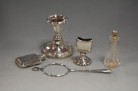 Lot 320 - A small early 20th century ladies silver scent...