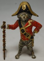 Lot 346 - An early 20th century cold painted bronze...
