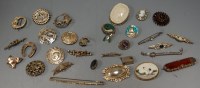 Lot 372 - A collection of assorted principally silver...