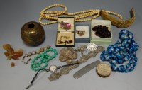 Lot 379 - *A collection of miscellaneous costume...