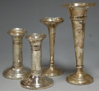 Lot 281 - Assorted silverware to include; two specimen...