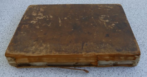Lot 3008 - Manuscript Recipe Book, 8vo old calf, spine...