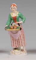 Lot 3090 - A Meissen porcelain figure 'The Vegetable...