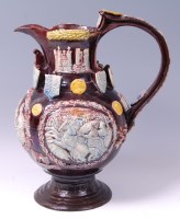 Lot 3137 - An Edward Bingham for Castle Hedingham pottery...