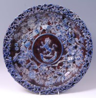 Lot 3141 - An Edward Bingham for Castle Hedingham pottery...