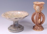 Lot 3146 - An Edward Bingham for Castle Hedingham pottery...