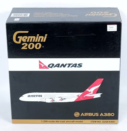 Lot 2662 - Gemini 200 1/200th scale model No.G2QFA409,...