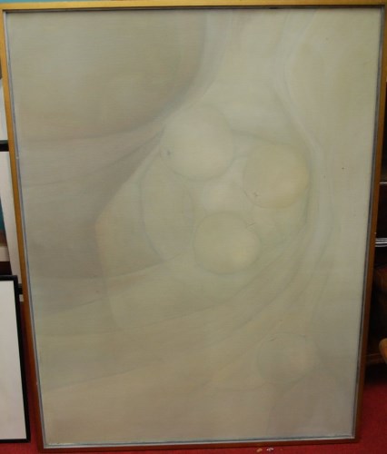Lot 1070 - Bob Baker - Untitled, acrylic on canvas, 90 x...