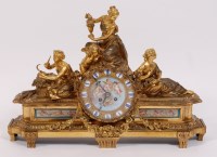 Lot 1510 - A mid-19th century French gilt bronze and...