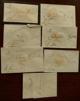 Lot 1008 - VICTORIA, Queen of England, 6 envelopes...