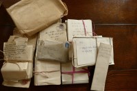 Lot 1048 - BOX, collection of miscellaneous Elliot family...