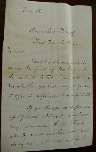 Lot 1037 - DICKENS Charles, letter signed, 3rd March 1846,...