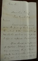 Lot 1037 - DICKENS Charles, letter signed, 3rd March 1846,...