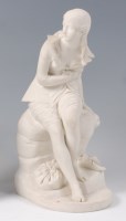 Lot 1090 - An early Victorian Parian figure 'Dorothea' by...