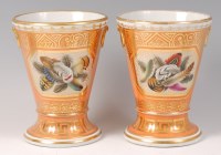 Lot 1097 - A pair of early 19th century English porcelain...