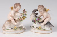 Lot 1098 - A pair of Samson porcelain figures, each...