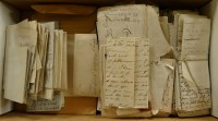 Lot 1032 - A large box of Minto/Elliot family letters,...