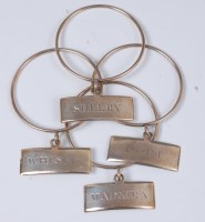 Lot 1124 - A set of three early 19th century Irish silver...