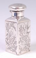 Lot 1179 - A Victorian silver scent bottle by Sampson...