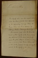 Lot 1003 - VICTORIA, Queen of England, document signed,...