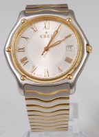 Lot 1238 - An Ebel Sportwave gents stainless steel...