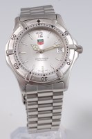 Lot 1260 - A gents Tag Heuer Professional steel cased...