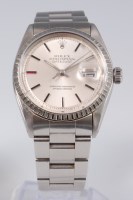 Lot 1261 - A gents Rolex Oyster Perpetual Datejust...