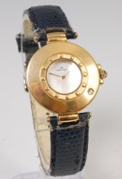 Lot 1306 - A Jaeger LeCoultre ladies 18ct gold cased...