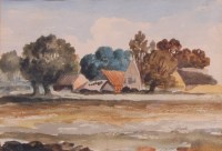 Lot 1457 - Obadiah Short (1803-1886) - Landscape with...