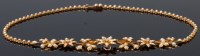 Lot 1267 - An Edwardian yellow metal, seed pearl and...