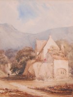 Lot 1470 - 19th century English school - Near Tintern,...