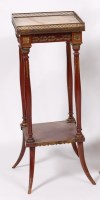 Lot 1544 - A French Napoleon III mahogany guéridon table,...