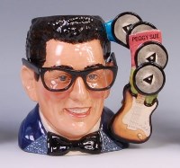 Lot 10 - A Royal Doulton character jug 'Buddy Holly',...