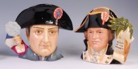 Lot 24 - Two Royal Doulton character jugs; 'Napoleon...