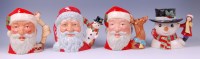 Lot 39 - Four Royal Doulton character jugs; 'Santa...