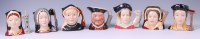 Lot 49 - The complete set of small Royal Doulton...