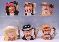 Lot 51 - Six Royal Doulton character jugs from The Wild...