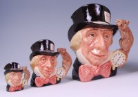 Lot 60 - A trio of graduated Royal Doulton character...