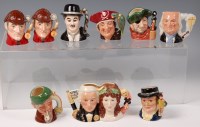 Lot 96 - A collection of nine small Royal Doulton...