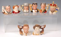 Lot 97 - A collection of eight small Royal Doulton...
