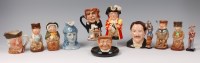 Lot 100 - A collection of ten small Royal Doulton...