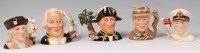 Lot 102 - A collection of five small Royal Doulton...
