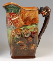 Lot 111 - A large Royal Doulton jug 'The Drake Jug',...