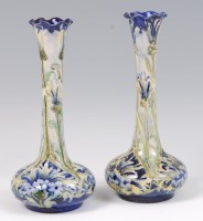 Lot 117 - A pair of circa 1900 Moorcroft MacIntyre...