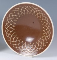Lot 126 - A 1930s Royal Lancastrian pottery bowl, of...