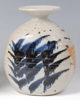 Lot 129 - A mid-20th century Japanese studio pottery...