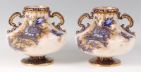 Lot 136 - A pair of Wiltshaw & Robinson Carltonware...