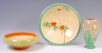Lot 167 - A Myott & Son Art Deco ceramic fruit bowl, of...